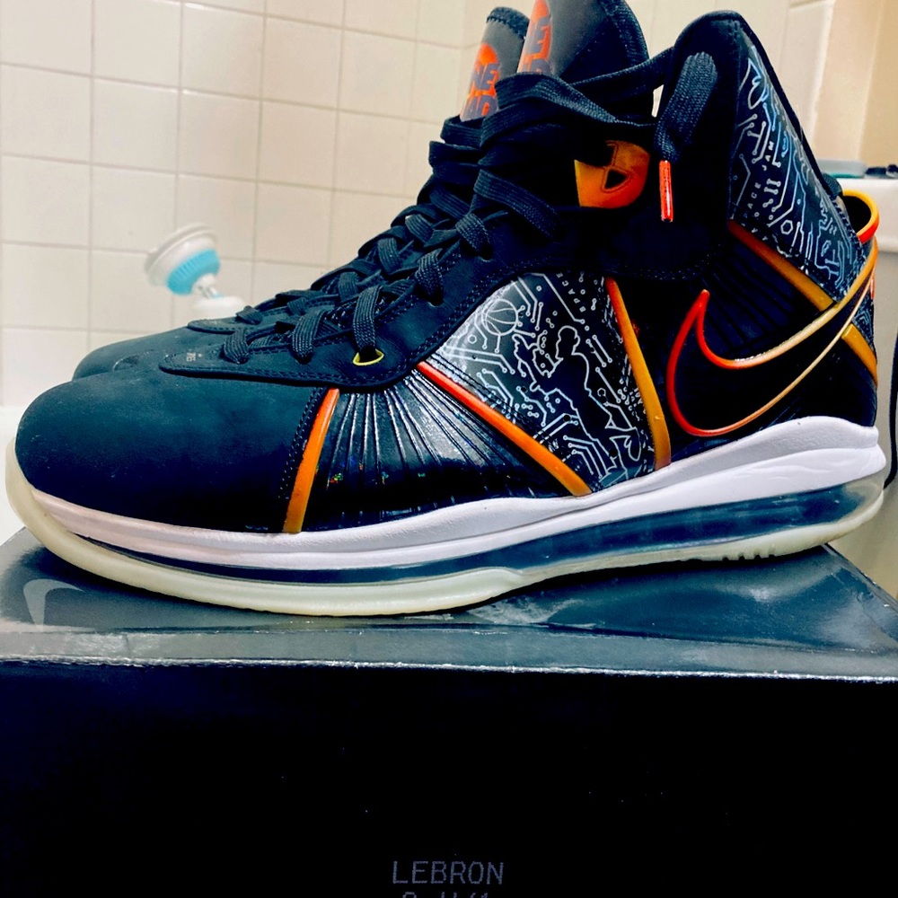 Lebron Space Yams 8s size 13